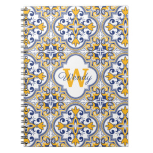 Carnet 💙 💛 Nom + Azulejos initial