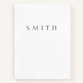 Carnet Nom classique (ou mot) (Devant)