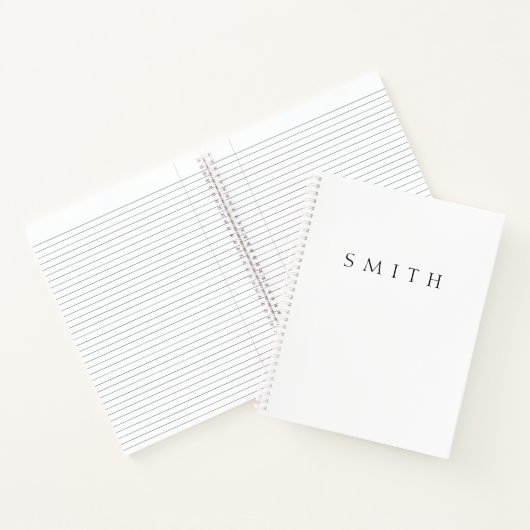 Carnet Nom classique (ou mot) (Intérieur)