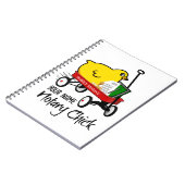 Carnet Nom Customisé du modèle Notaire Chick Red Wagon (Côté gauche)