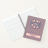 Carnet Nom Dans Mon Époque Moyen-Siècle Moderne Rose viol (Intérieur)