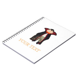 Carnet Nom de coutume de vampire de Dracula d'enfant en
