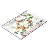 Carnet Nom de famille de Noël de l'aquarelle (Côté gauche)