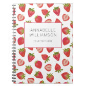 Carnet Nom de fraise (Devant)