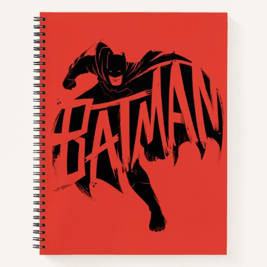 Carnet Nom de la brosse à encre Batman (Devant)