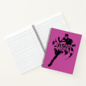 Carnet Nom de la brosse d'encre Batgirl (Intérieur)