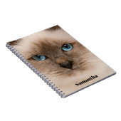 Carnet Nom de la photo du chat (Côté Droit)