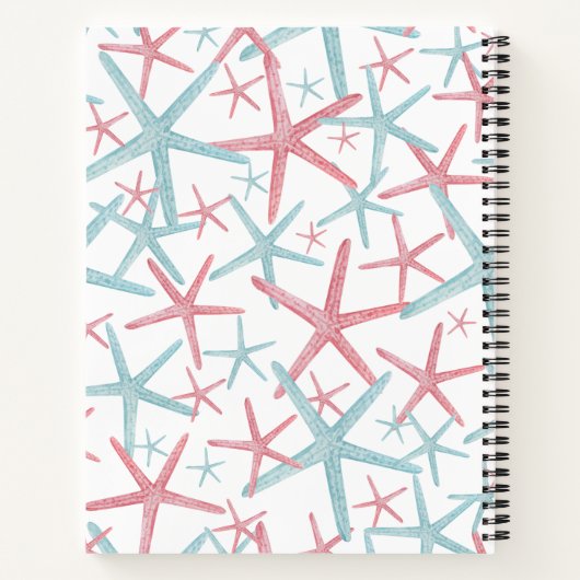 Carnet Nom de la plage tropicale (Dos)