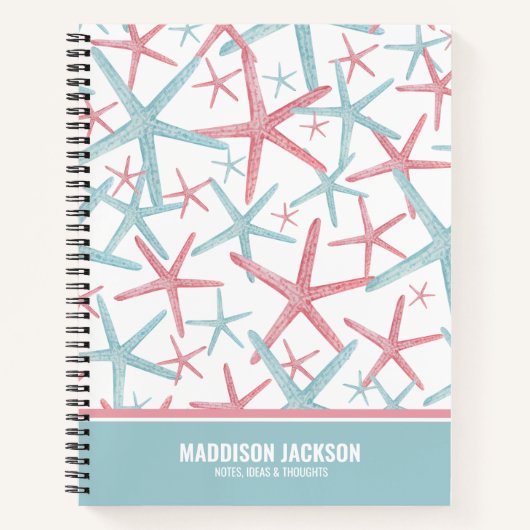 Carnet Nom de la plage tropicale (Devant)