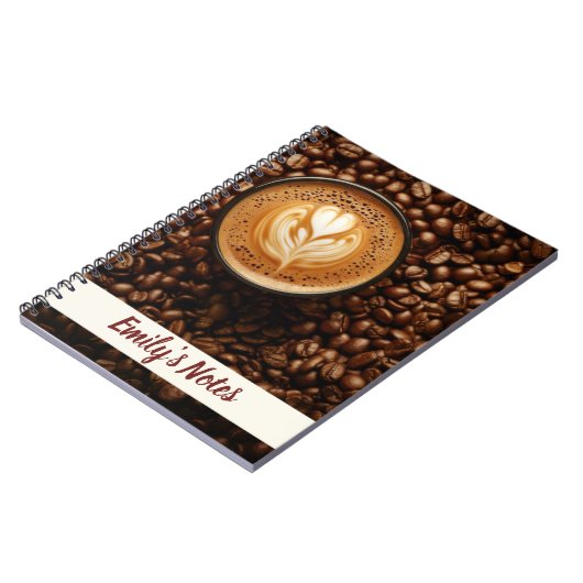 Carnet Nom de l'auteur du café (Côté gauche)