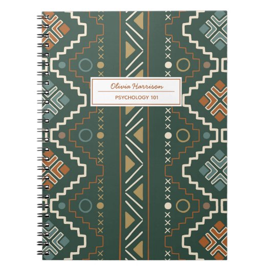 Carnet Nom de l'Aztèque et sujet de l'aztèque de la confe (Devant)