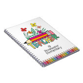 Carnet Nom de l'école pour l'appréciation des enseignants (Côté Droit)