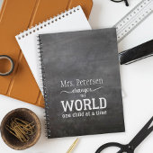 Carnet Nom de l'enseignant de Blackboard citation de scri