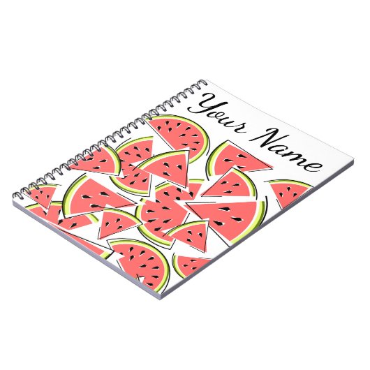 Carnet Nom de pastèque (Côté gauche)