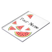 Carnet Nom des pièces de pastèque (Côté gauche)