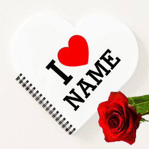 Carnet Nom du coeur