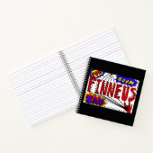 Carnet Nom du garçon Finneus Spider Super Powers (Intérieur)