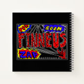 Carnet Nom du garçon Finneus Spider Super Powers (Dos)