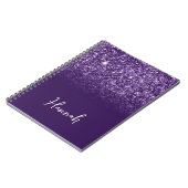 Carnet Nom du script Ombre de la Parties scintillant viol (Côté gauche)