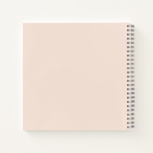 Carnet Nom du script pour plantes en pot (Dos)