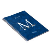 Carnet Nom et année Monogramme (Côté Droit)