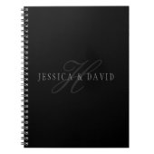 Carnet Nom et nom de famille des couples (Devant)