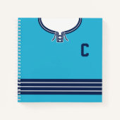 Carnet Nom et numéro du Jersey de hockey personnalisé (Devant)
