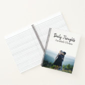 Carnet Nom et photo Insérer "Réflexions quotidiennes" Jou (Intérieur)