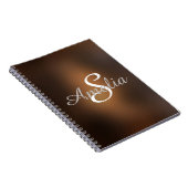 Carnet Nom flou personnalisé de fille (Côté Droit)