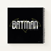 Carnet Nom Hi-Tech Batman Graphique (Dos)
