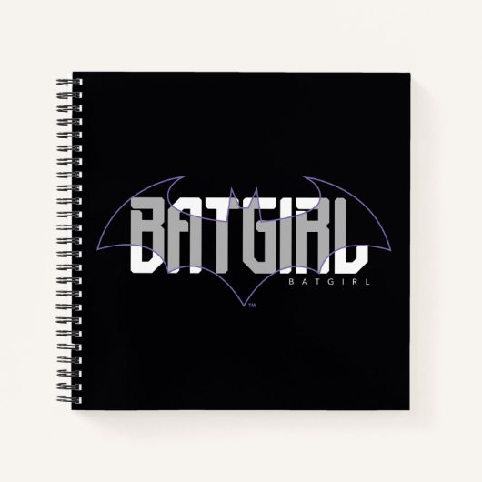 Carnet Nom Hi-Tech Graphique Batgirl (Devant)