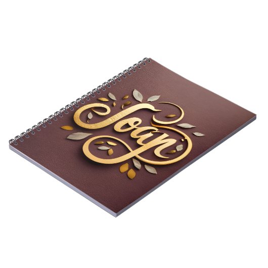 Carnet Nom Joan (Côté gauche)