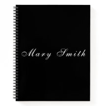 Nom manuscrit élégant personnalisé Spiral