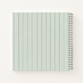 Carnet Nom Moderne  (Dos)