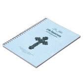 Carnet Nom personnalisé & Anniversaire Année Ordination, (Côté gauche)