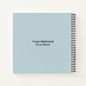 Carnet Nom personnalisé Bali (Dos)