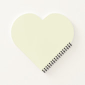 Carnet Nom personnalisé beige chaud (Dos)