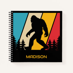 Carnet Nom personnalisé Bigfoot