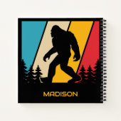 Carnet Nom personnalisé Bigfoot (Dos)
