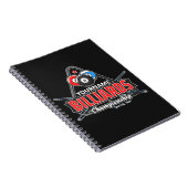 Carnet NOM Personnalisé Billard 8 Ball Pool Cue Rack (Côté Droit)