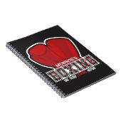 Carnet NOM personnalisé Boxer Boxer Glove Prize (Côté Droit)