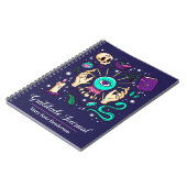 Carnet Nom personnalisé Cérémonie de fortune de palmiste  (Côté gauche)