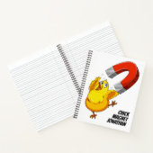 Carnet Nom personnalisé Chick Magnet (Intérieur)