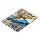 Carnet Nom personnalisé Colibri (Côté gauche)