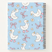 Carnet Nom personnalisé écriture manuscrite Coquette Cana (Dos)