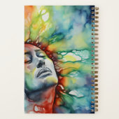 Carnet Nom personnalisé Ethereal (Verso)