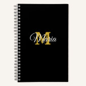 Carnet Nom personnalisé initial (Recto)