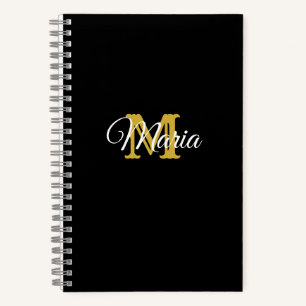 Carnet Nom personnalisé initial