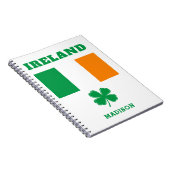 Carnet Nom personnalisé Irlande (Côté Droit)