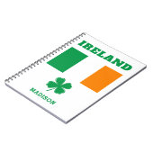 Carnet Nom personnalisé Irlande (Côté gauche)